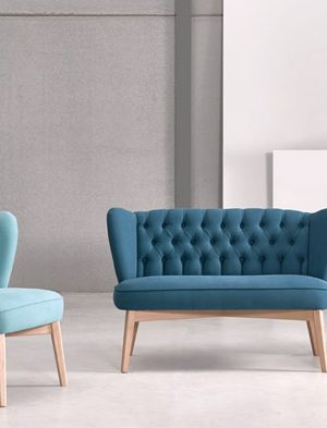 Sillón Tapizado Nauru.