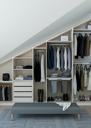 Vestidor Abuhardillado a Medida Vif E
