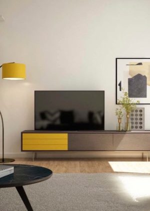 Mueble TV Cubico 12