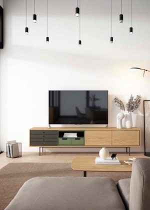 Mueble TV Cubico 10