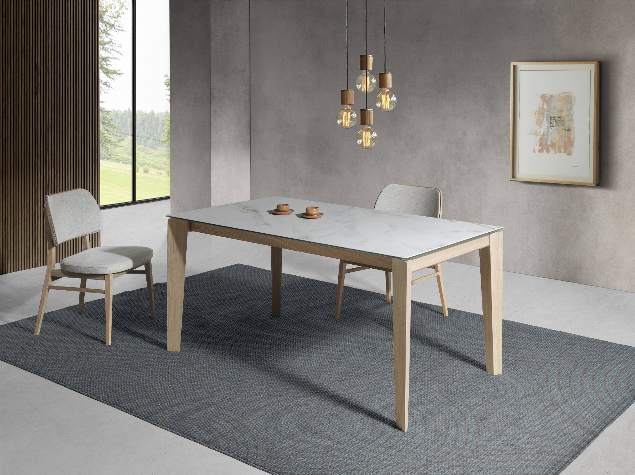 Mesa Comedor Indesan Geo. - Imagen 4