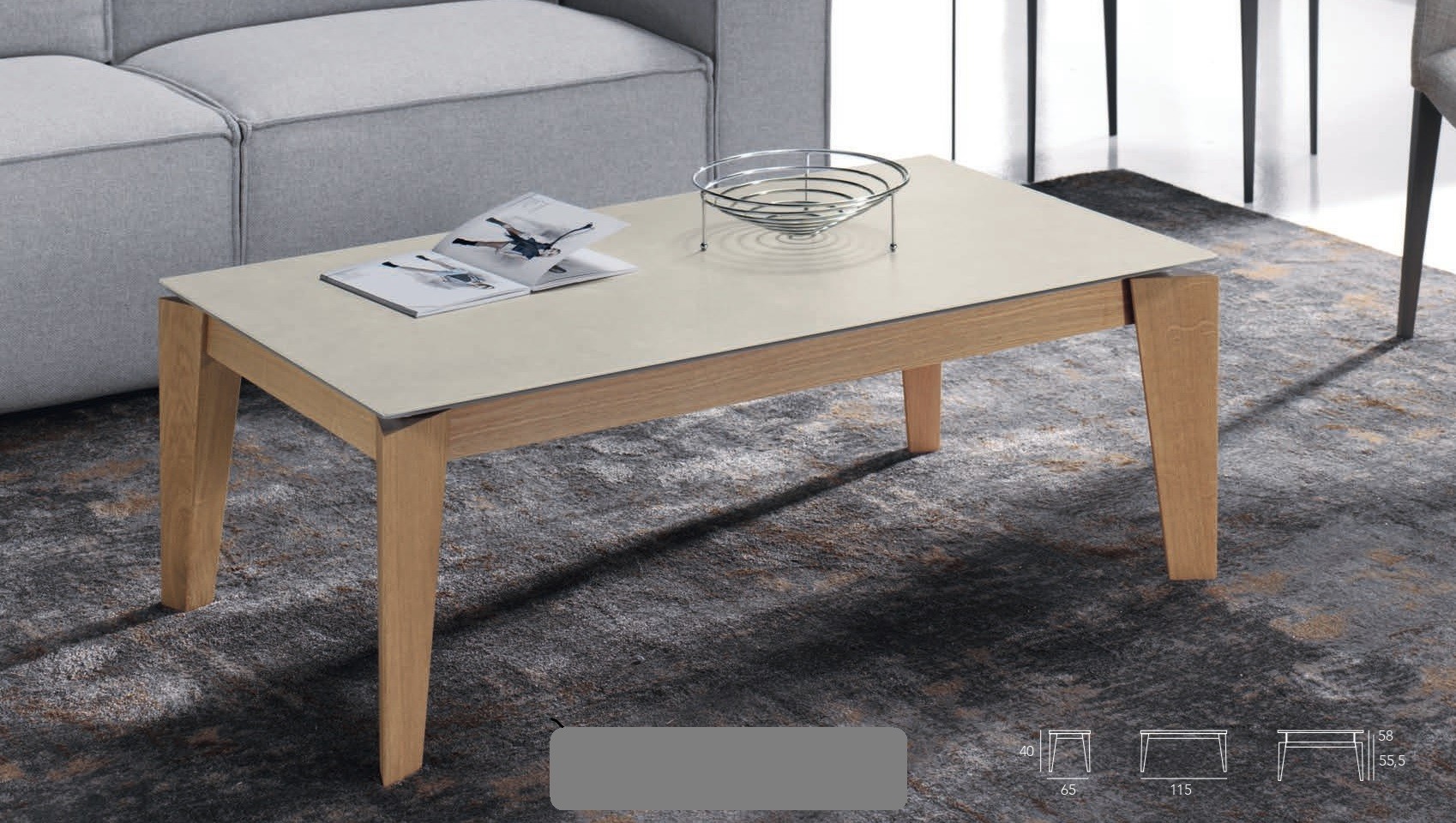 Mesa Comedor Indesan Geo. - Imagen 5