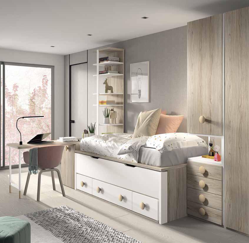 Dormitorio Juvenil Formas 4 - Imagen 2