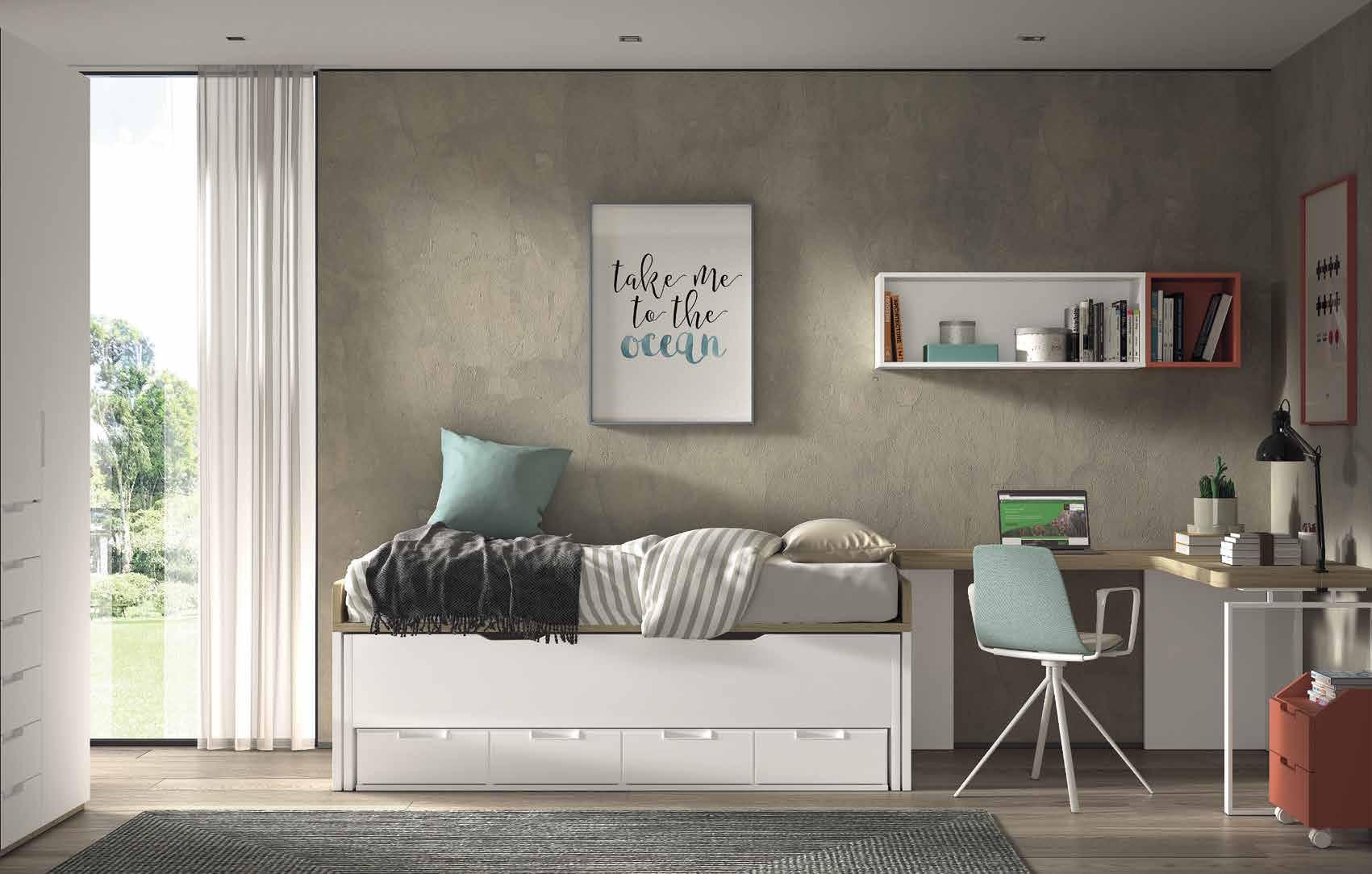 Dormitorio Juvenil Formas 8