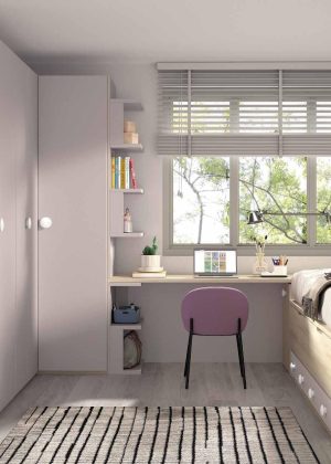 Dormitorio Juvenil Formas 9