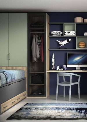 Dormitorio Juvenil Formas 10