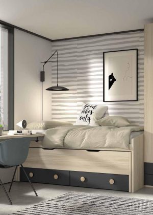 Dormitorio Juvenil Formas 13