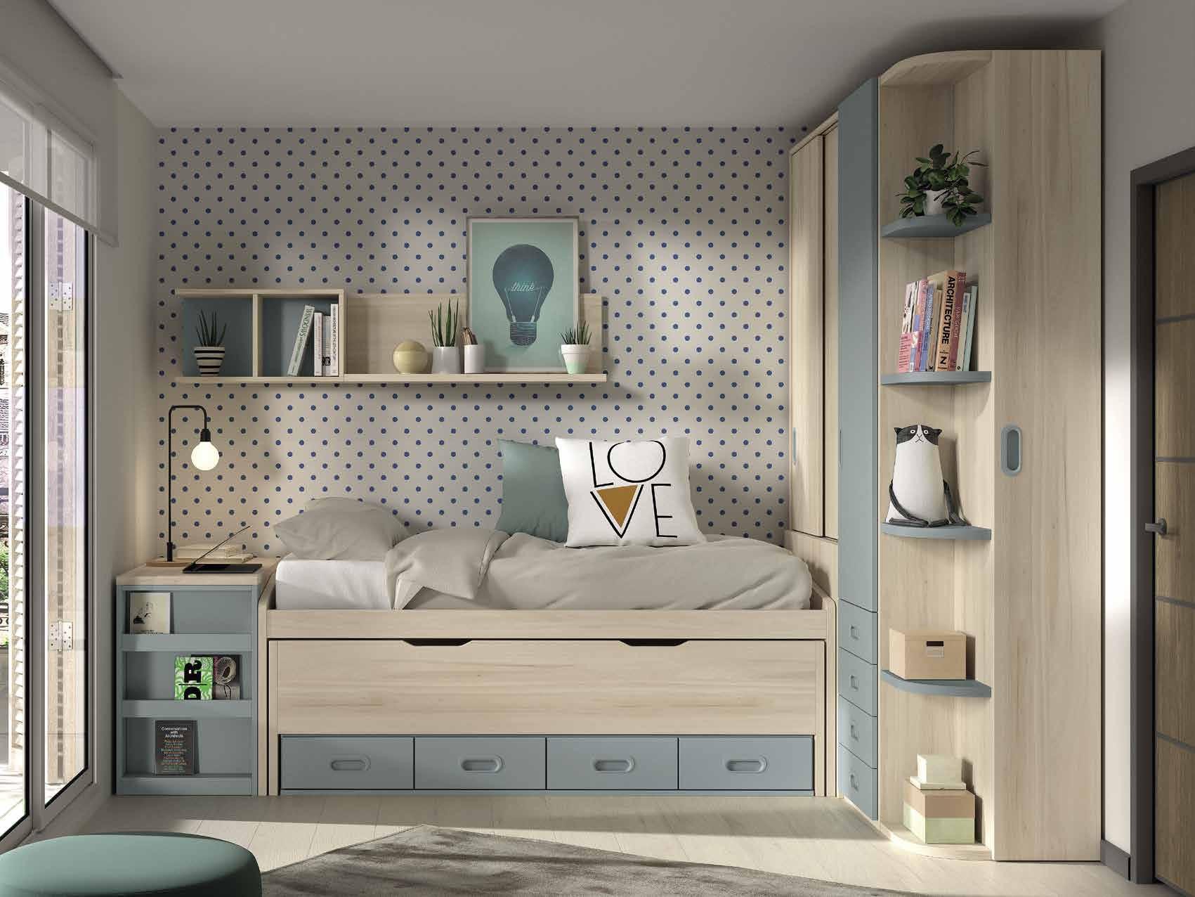 Dormitorio Juvenil Formas 17