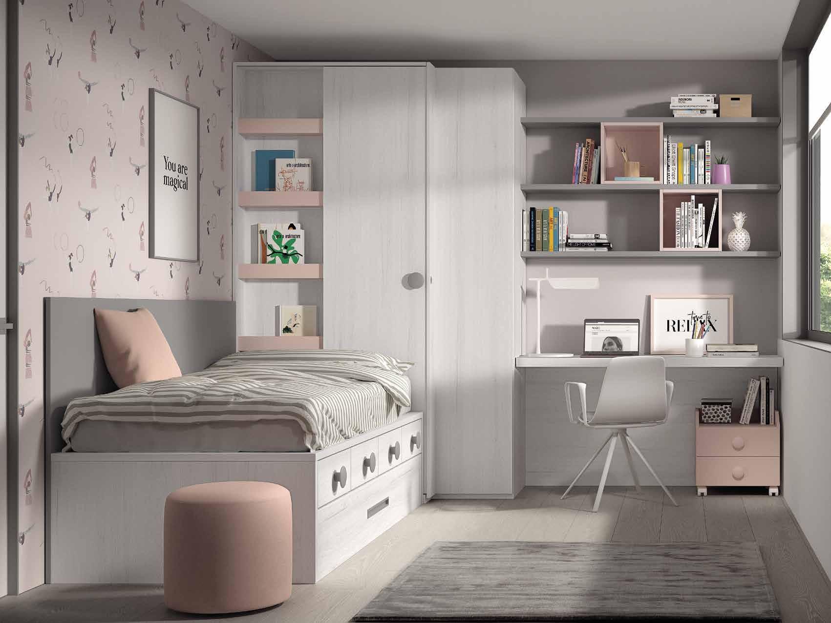 Dormitorio Juvenil Formas 20