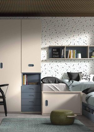 Dormitorio Juvenil Formas 21