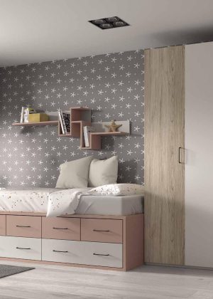 Dormitorio Juvenil Formas 22