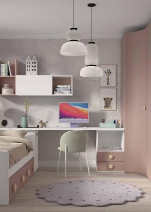 Dormitorio Juvenil Formas 105