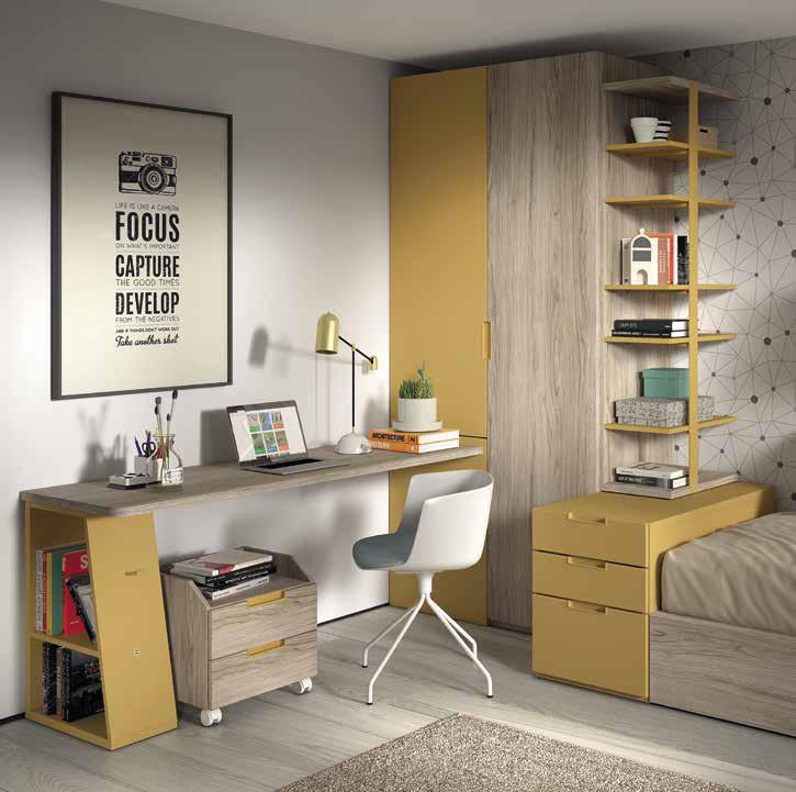 Dormitorio Juvenil Formas 155 - Imagen 2