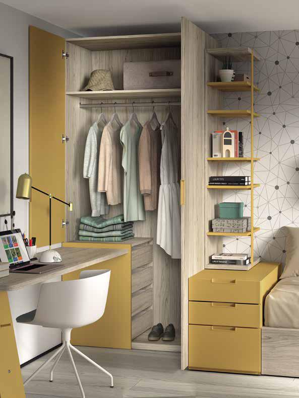 Dormitorio Juvenil Formas 155 - Imagen 3