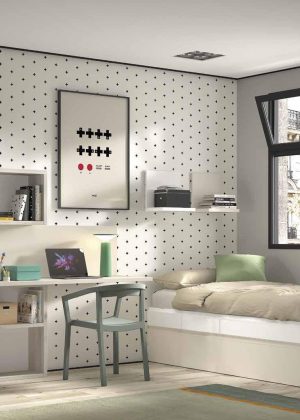 Dormitorio Juvenil Formas 157