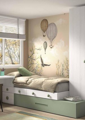 Dormitorio Juvenil Formas 158