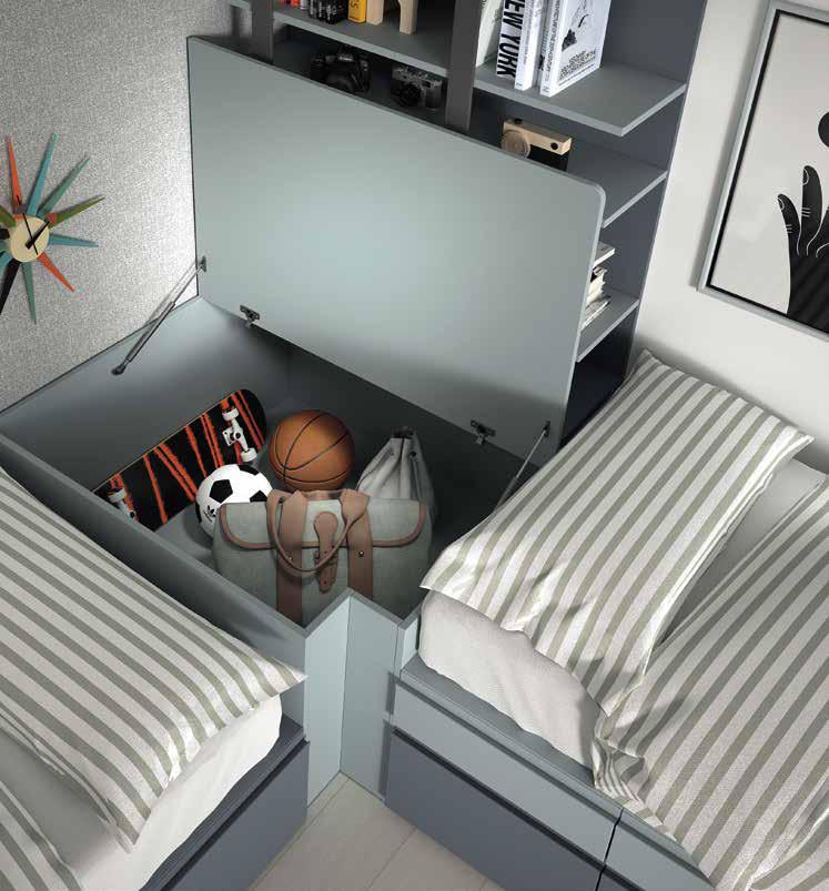 Dormitorio Juvenil Formas 161 - Imagen 3