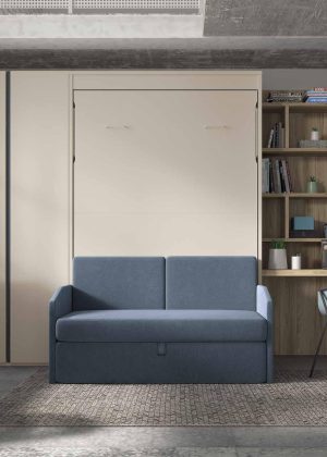 Cama Abatible con Sofá Formas 267