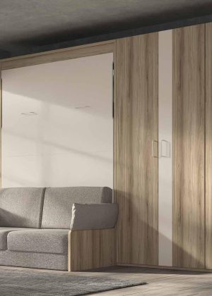 Cama Abatible con Sofá Formas 270