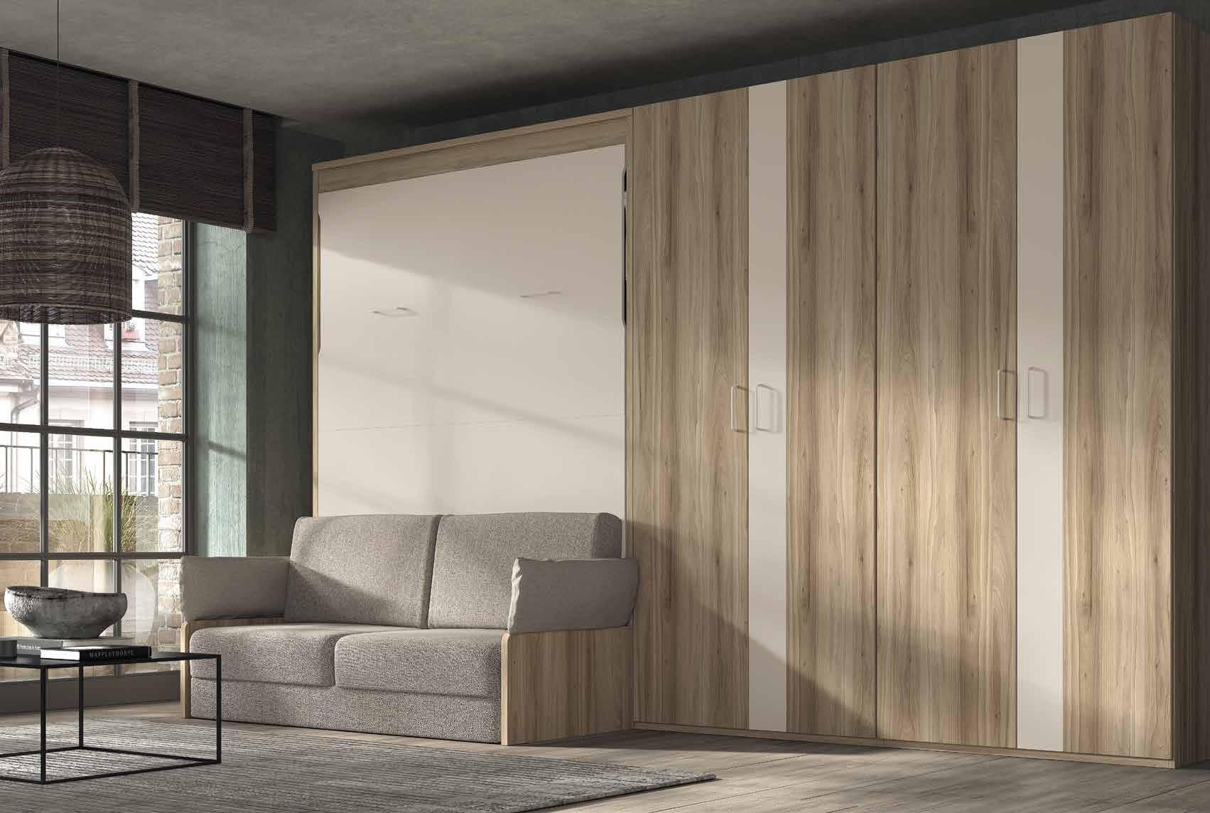 Cama Abatible con Sofá Formas 270