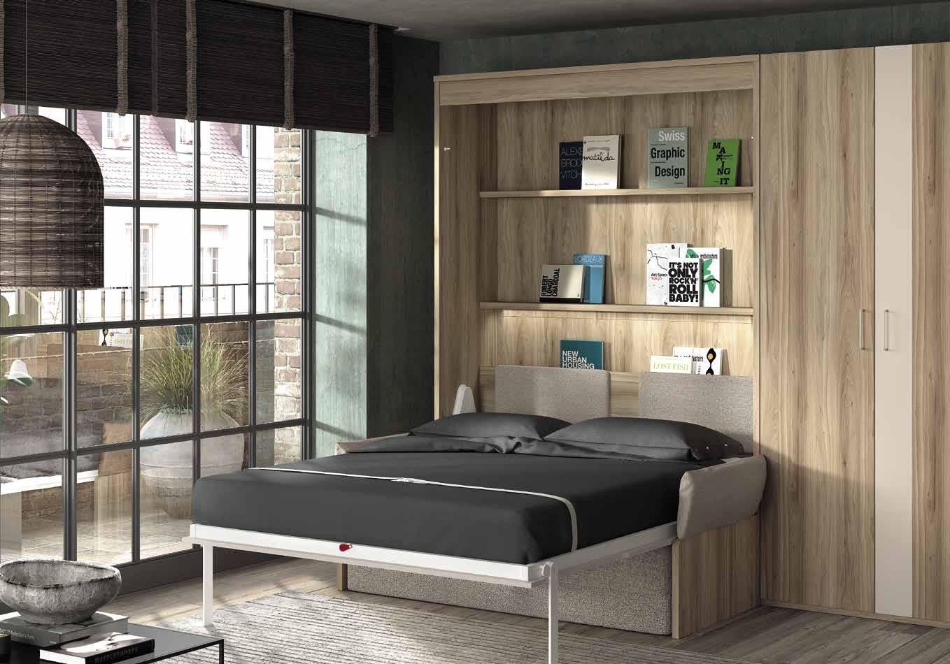 Cama Abatible con Sofá Formas 270 - Imagen 2