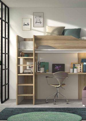 Dormitorio Juvenil Formas 207
