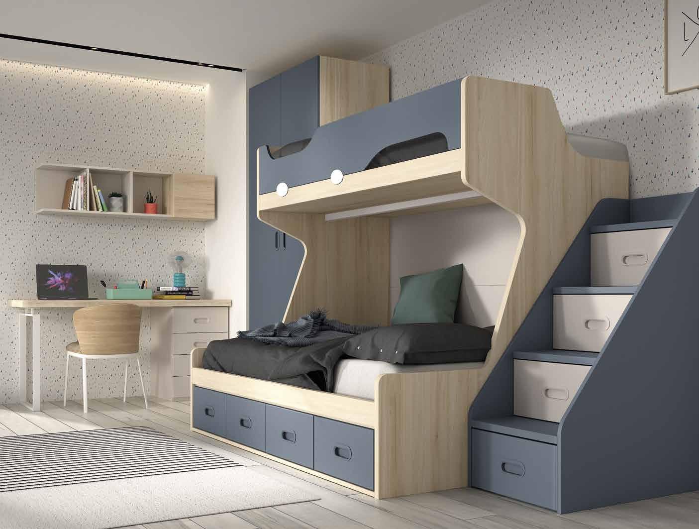 Dormitorio Juvenil Formas 210 - Imagen 2