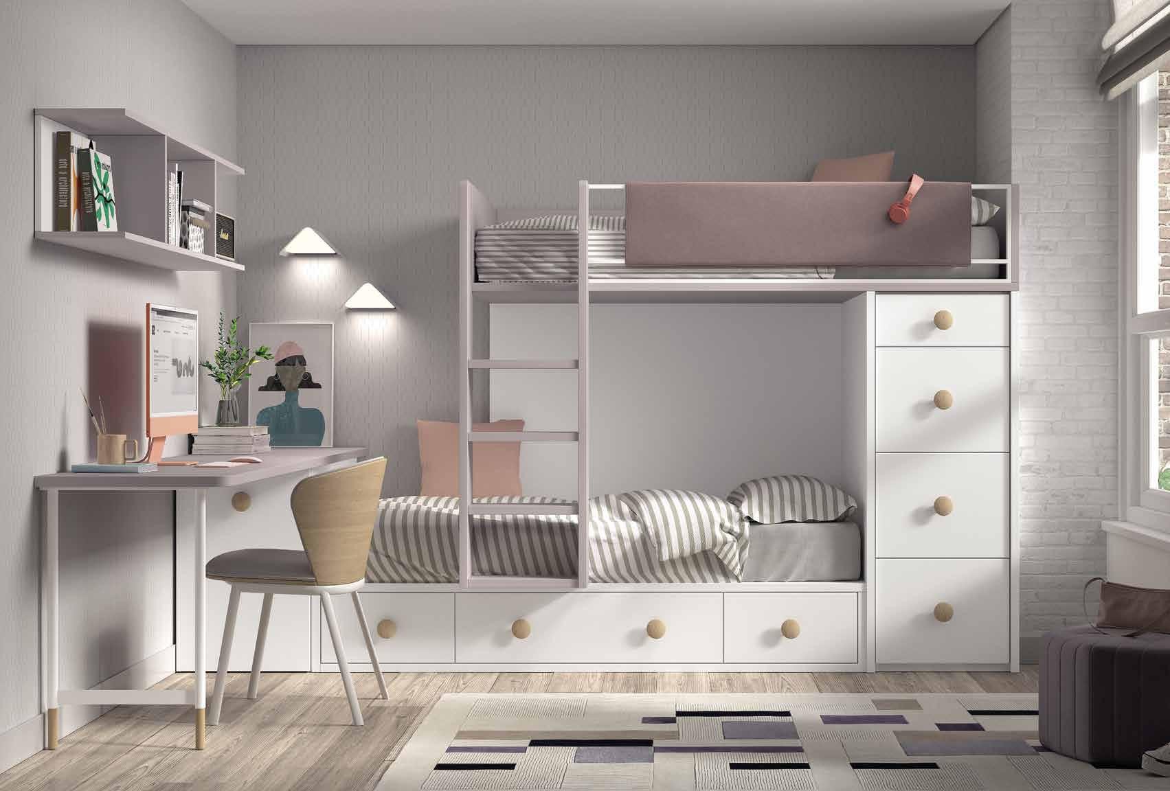 Dormitorio Juvenil Formas 211