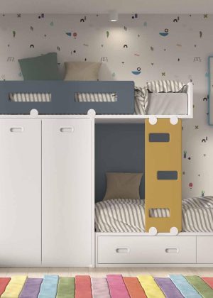 Dormitorio Juvenil Formas 216