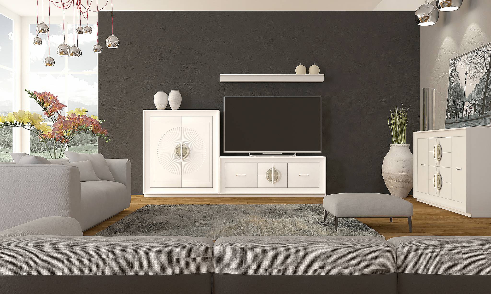 Muebles de salón Zafiro Sol A