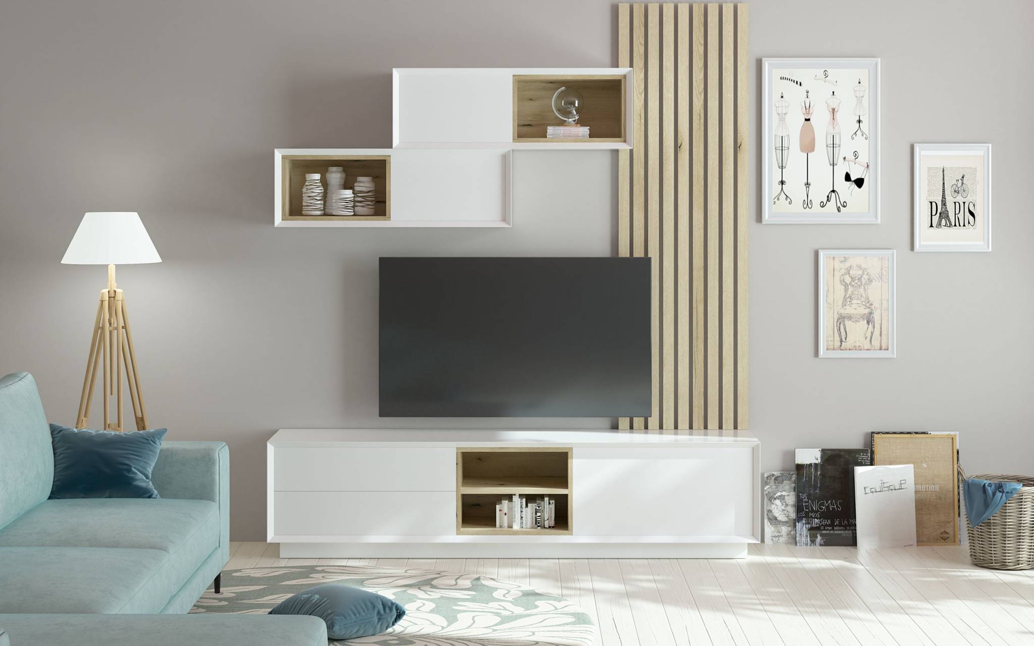 Mueble de salón Barpin Trends 2 - Imagen 2