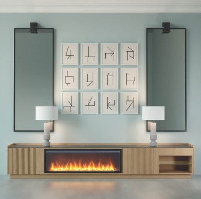 Mueble Salón con Chimenea ON 152. - Imagen 5
