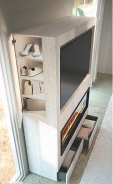 Mueble Salón con Chimenea ON 152. - Imagen 4