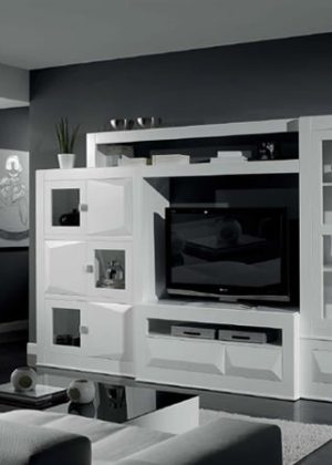 Mueble Macizo Lacado Bornos.