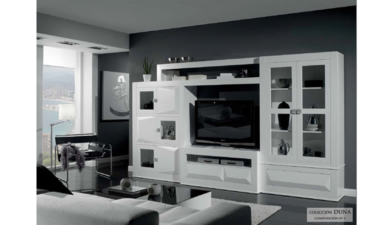 Mueble Macizo Lacado Bornos.
