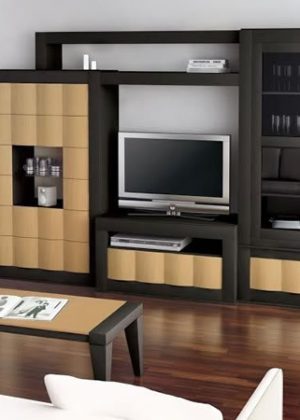 Mueble Apilable Frente Macizo Roble Beas.