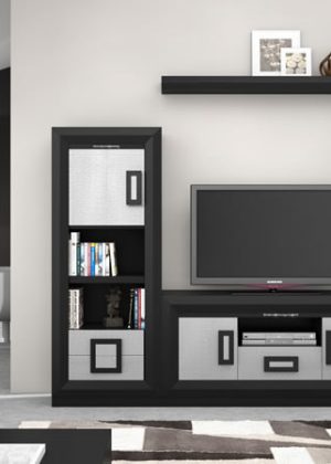 Mueble Apilable Moderno Lacado Olvera.
